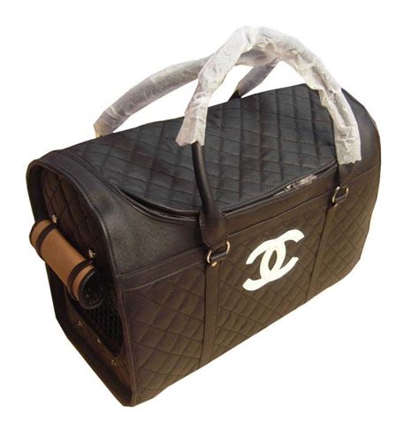 bag chanel dog|luxury pet carriers bags.